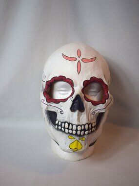 Mexico Day Of The Dead Sugar Skull Mask